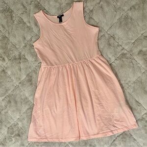Forever 21 Light Pink Casual Sleeveless Kids Dress Size 11-12
